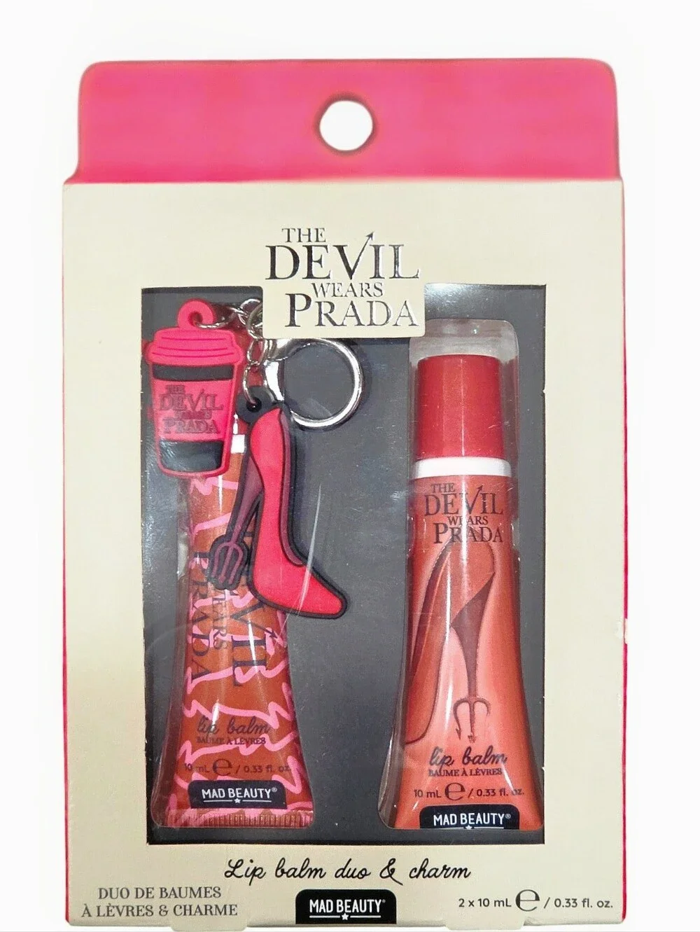 Mad Beauty X The Devil Wears Prada Lip Balm Duo & Charm